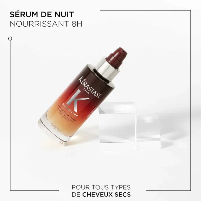 Kérastase Nutritive Sérum Nuit 8H Magic  – Sérum Nourrissant Cheveux Secs