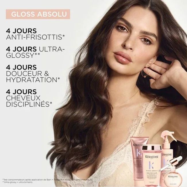 Kérastase Gloss Absolu Anti-Frizz Glaze Milk  Lait Lissant Brillance