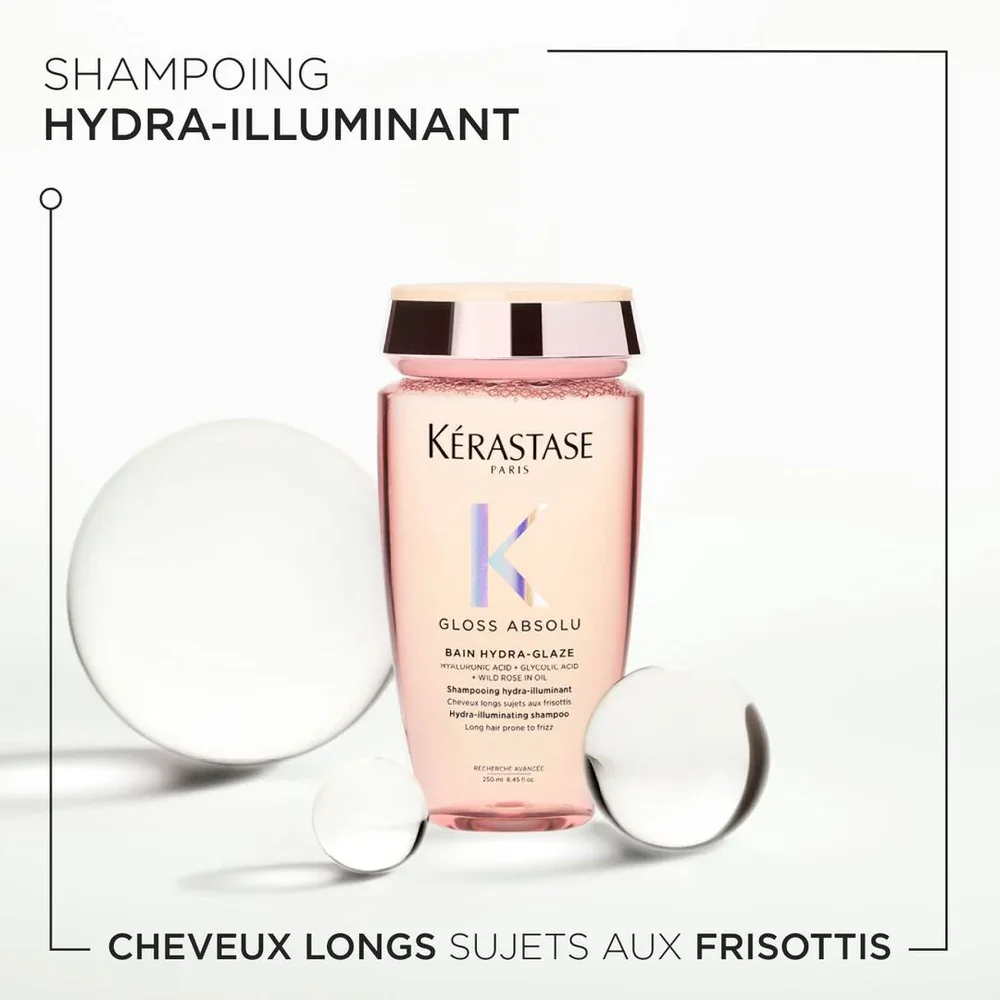 Kérastase Gloss Absolu Bain Hydra-Glaze  Shampooing Hydratant Brillance
