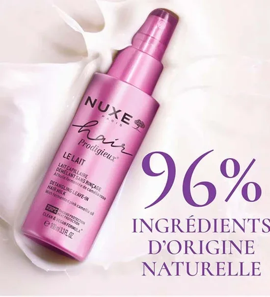 NUXE HAIR PRODIGIEUX Lait Capillaire Démêlant Sans Rinçage