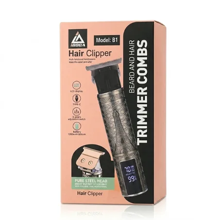 ماكينة الحلاقة والتشذيب الاحترافية IBOCA Hair Clipper B1