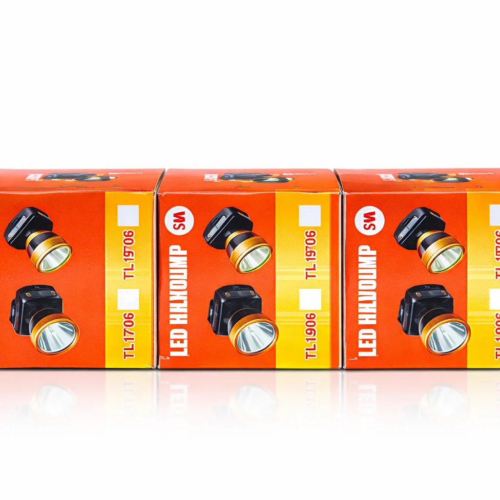 كشاف الرأس LED القوي والقابل للشحن