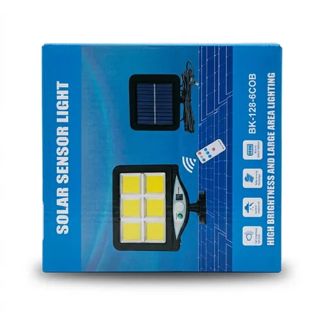 كشاف الطاقة الشمسية العملاق بمستشعر حركة وجهاز تحكم