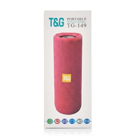 مكبر الصوت اللاسلكي المحمول T&G TG-149 - تصميم قماشي عصري