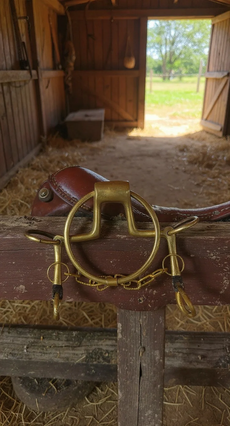 لجام نحاسي أصيل