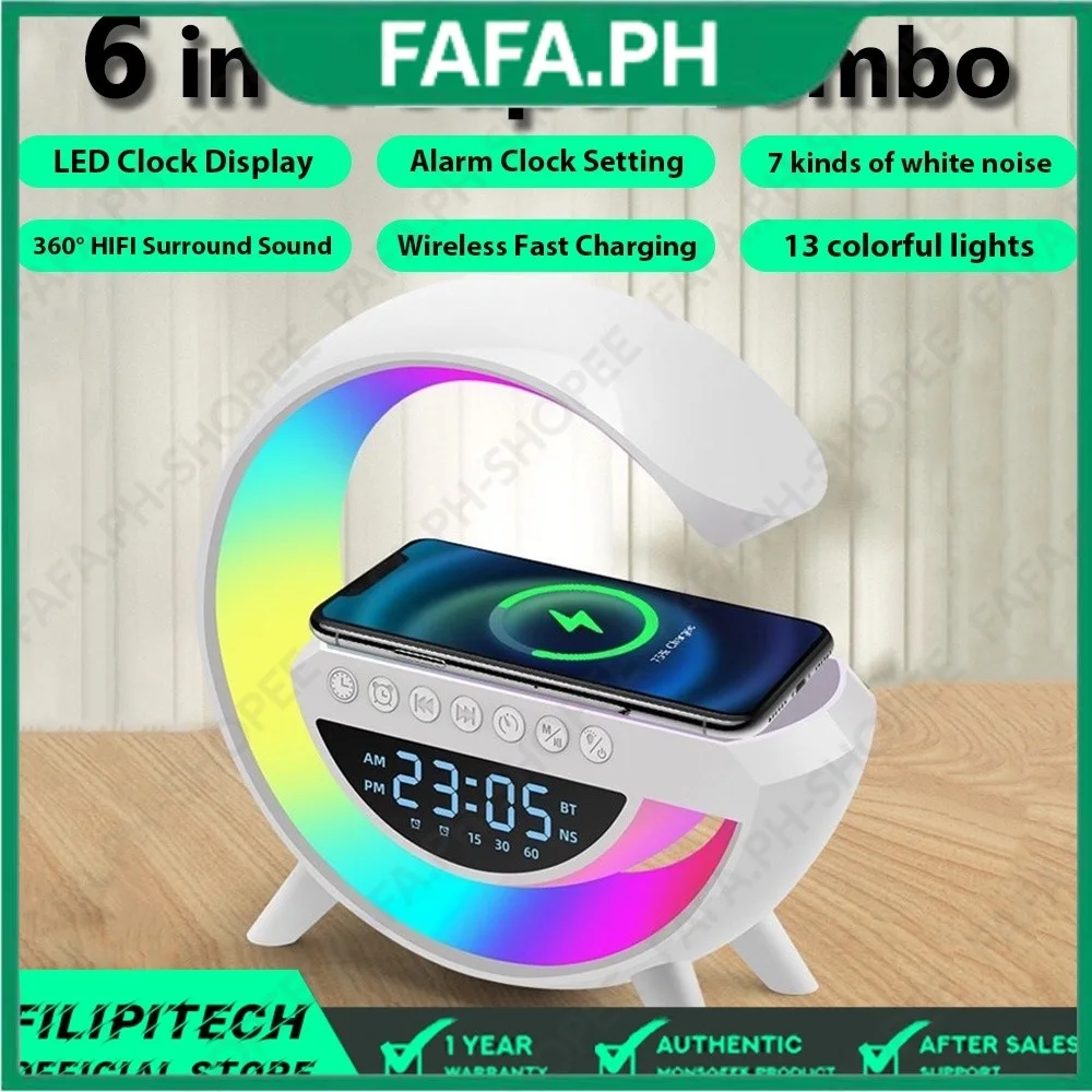 led wireless charging speaker bt-3401