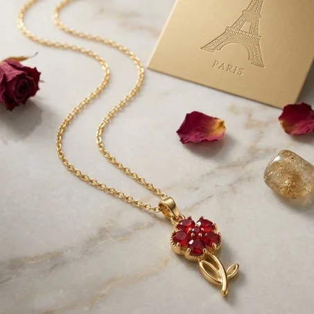 قلادة زهرة الحب