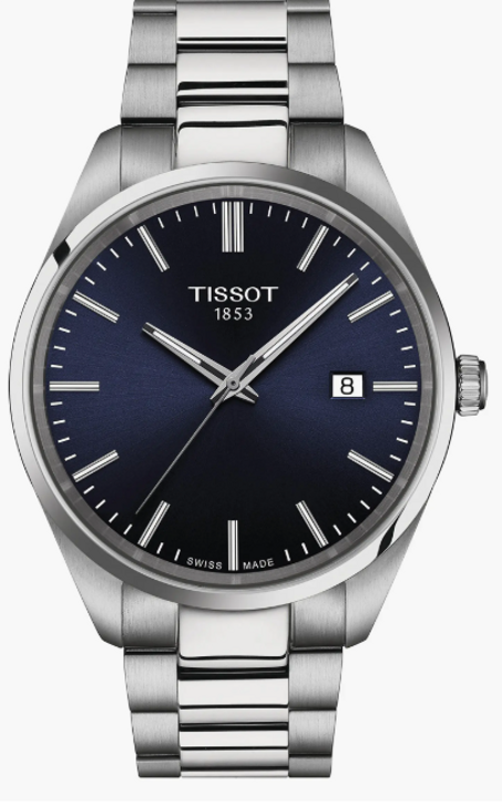 ساعة انالوج ستانلس ستيل بنظام حركة كوارتز مقاومة للماء ومضيئة بأرقام رومانية كبيرة فاخرة وأنيقة