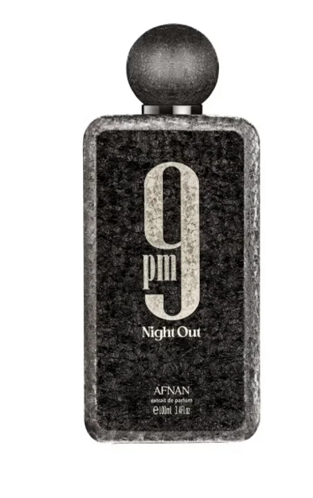 AFNAN 9 Pm Night Out Unisex, Extrait De Parfum, 100 ML