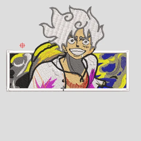 luffy.gear5 embroidery desugn