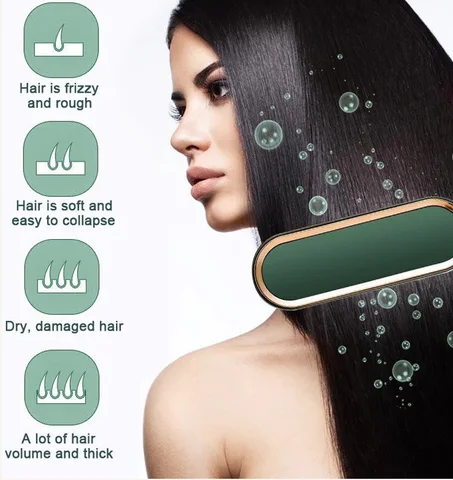 جهاز تمليس الشعر 2 في 1   HAIR STRAIGHTENER