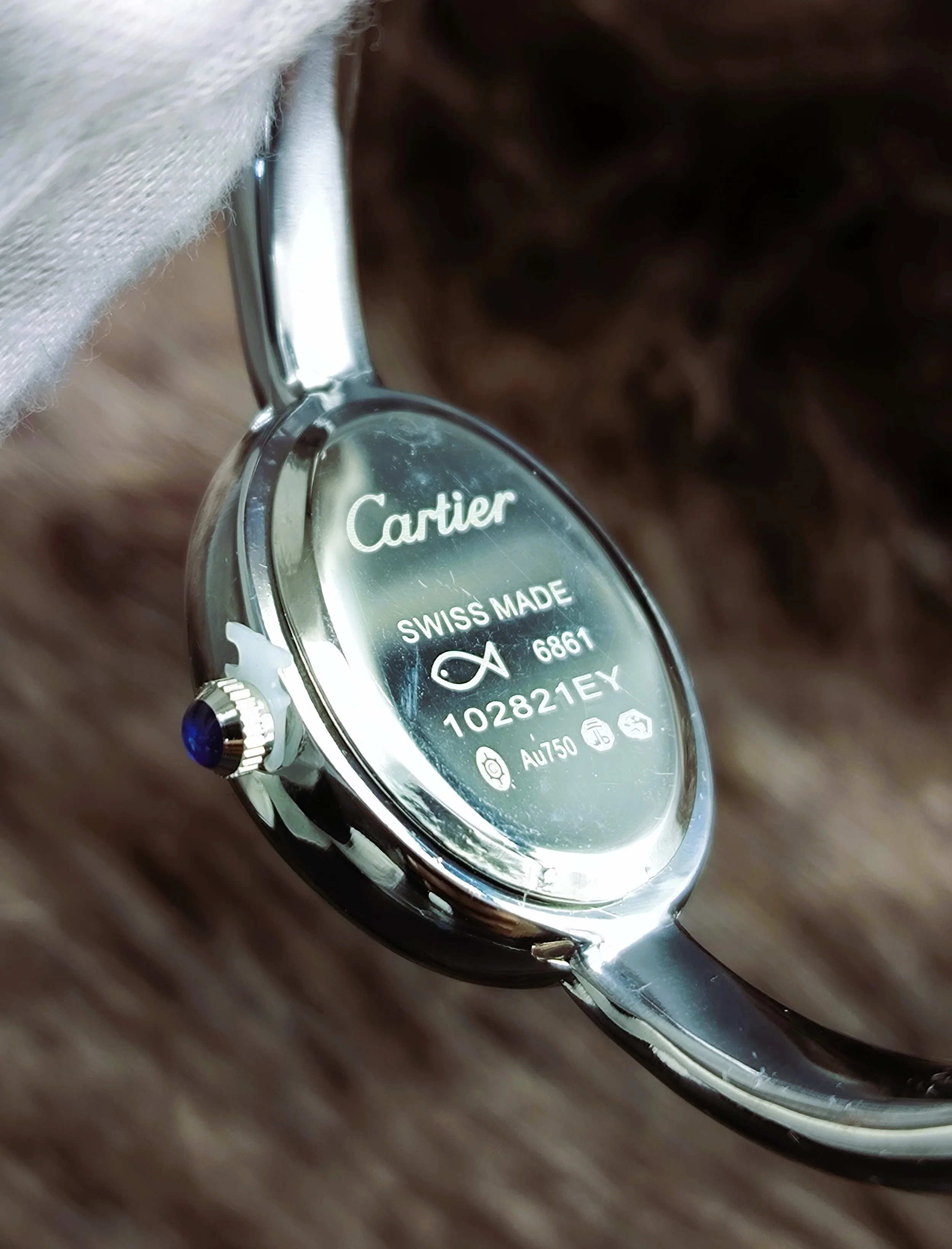 Cartier Montre Baignoire 19 Mm