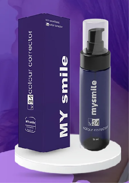 معجون الأسنان الأرجواني Mysmile V34
