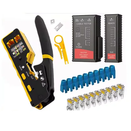 🔧 Kit de Sertissage RJ45 Professionnel 8 in 1