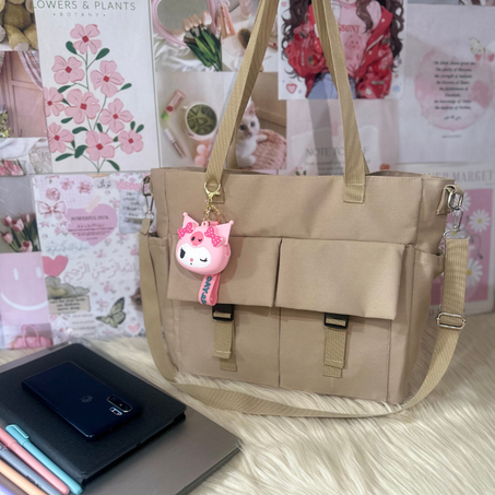 Queen bag Beige