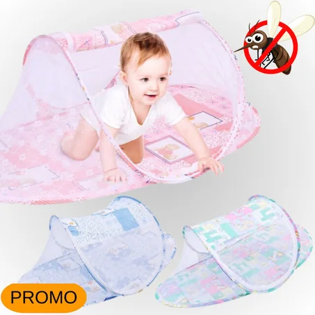 خيمة ناموسية محمولة قابلة للطي للاطفال  (وداعا للحشرات✅) ​الاكثر طلبا ⭐️