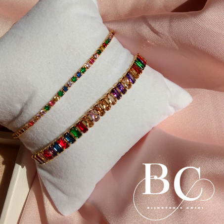 gourmette en acier inoxydable