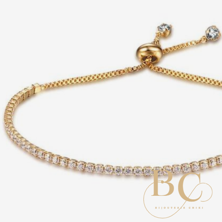 gourmette en acier inoxydable