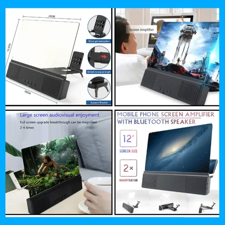 Screen Magnifier With Speaker,