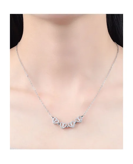 collier luxueux deux en un