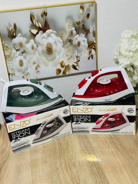 💨✨ السرّ وراء ملابس مرتبة كل يوم… مكواة ENZO الأصلية