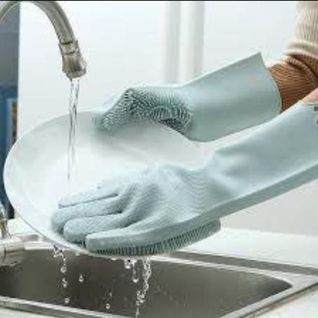 Gants de Vaisselle en Silicone