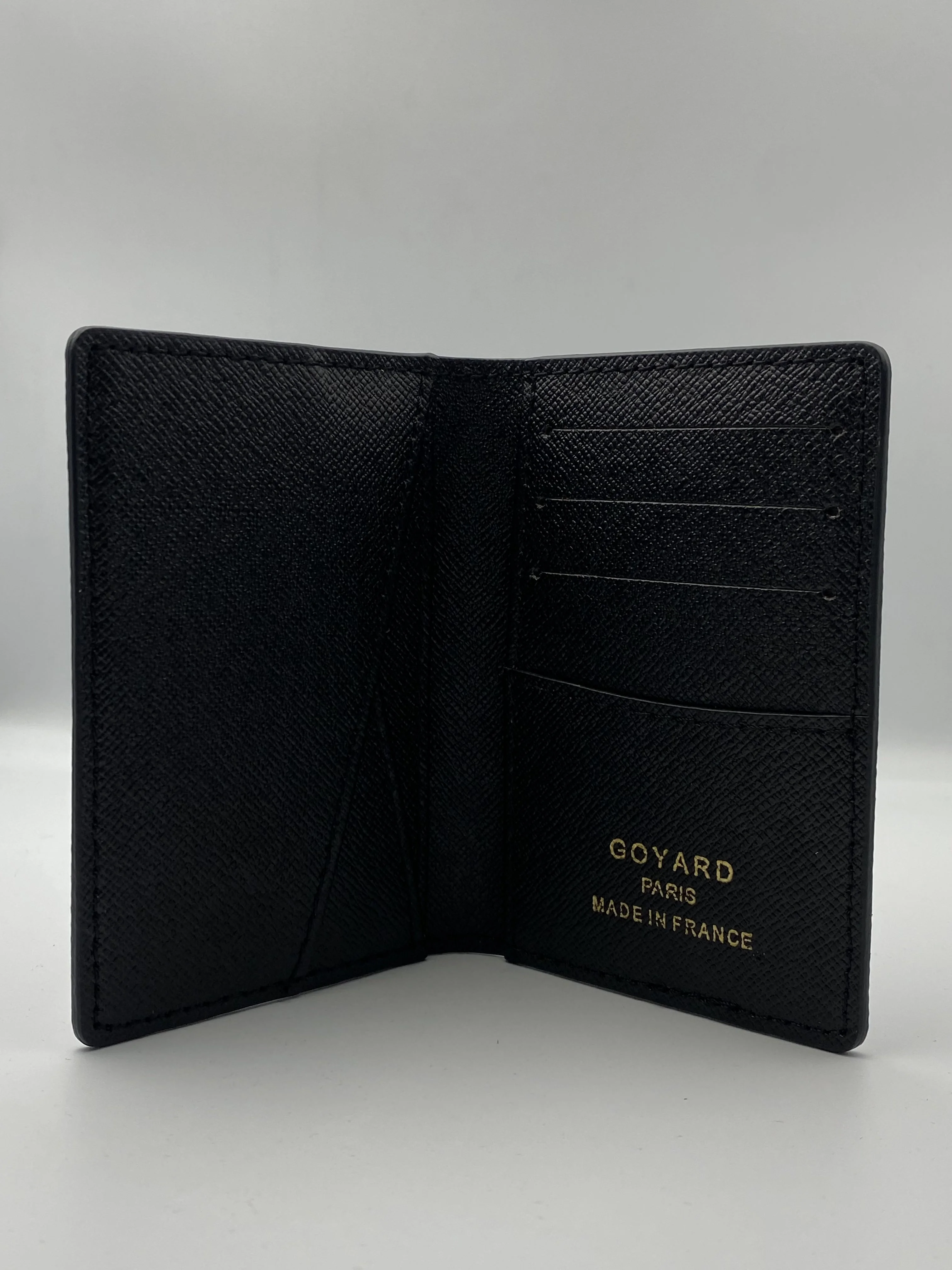 Porte-Cartes Vertical Élégance – Vert Signature