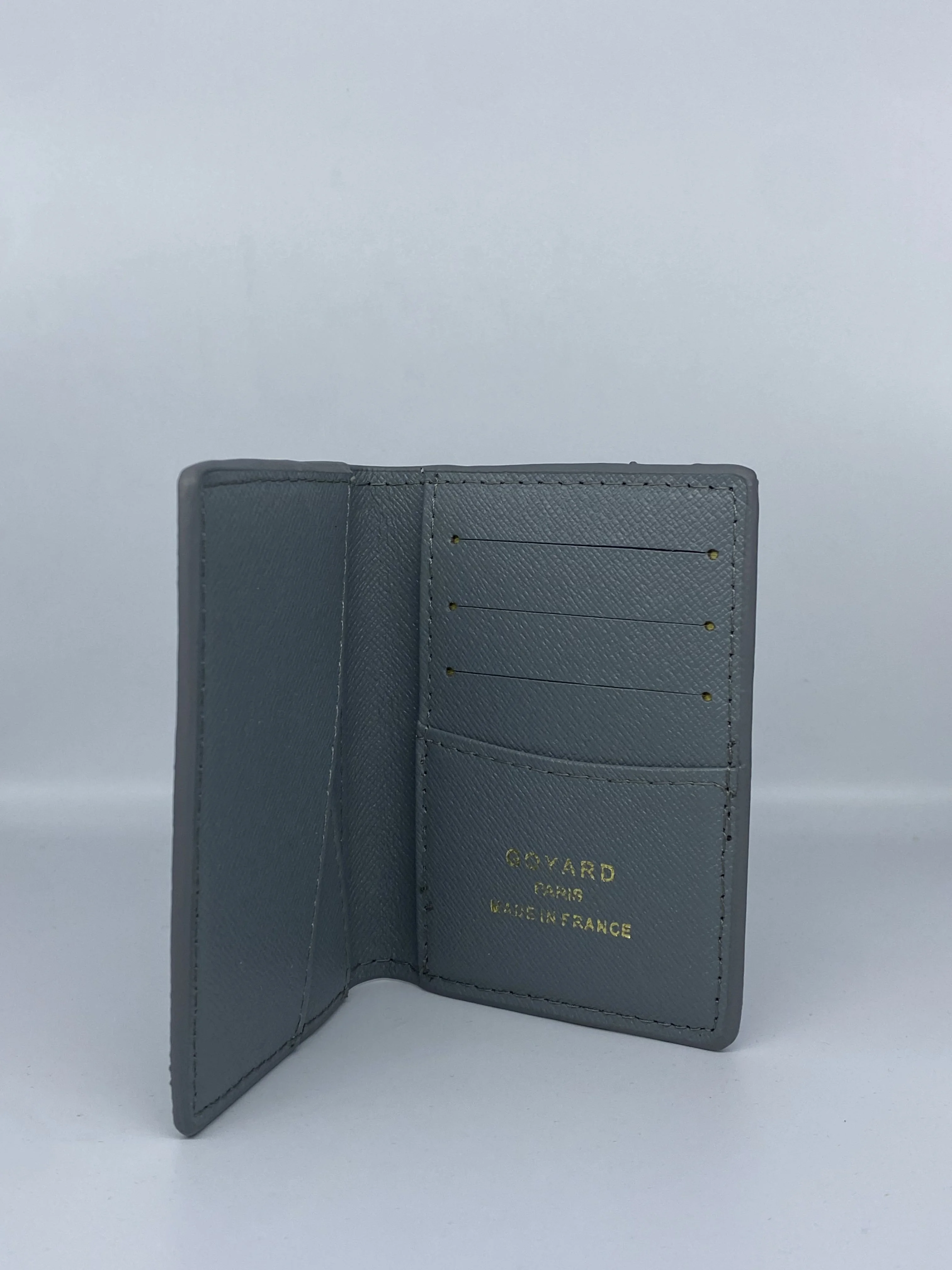 Porte-Cartes Vertical Élégance – Vert Signature