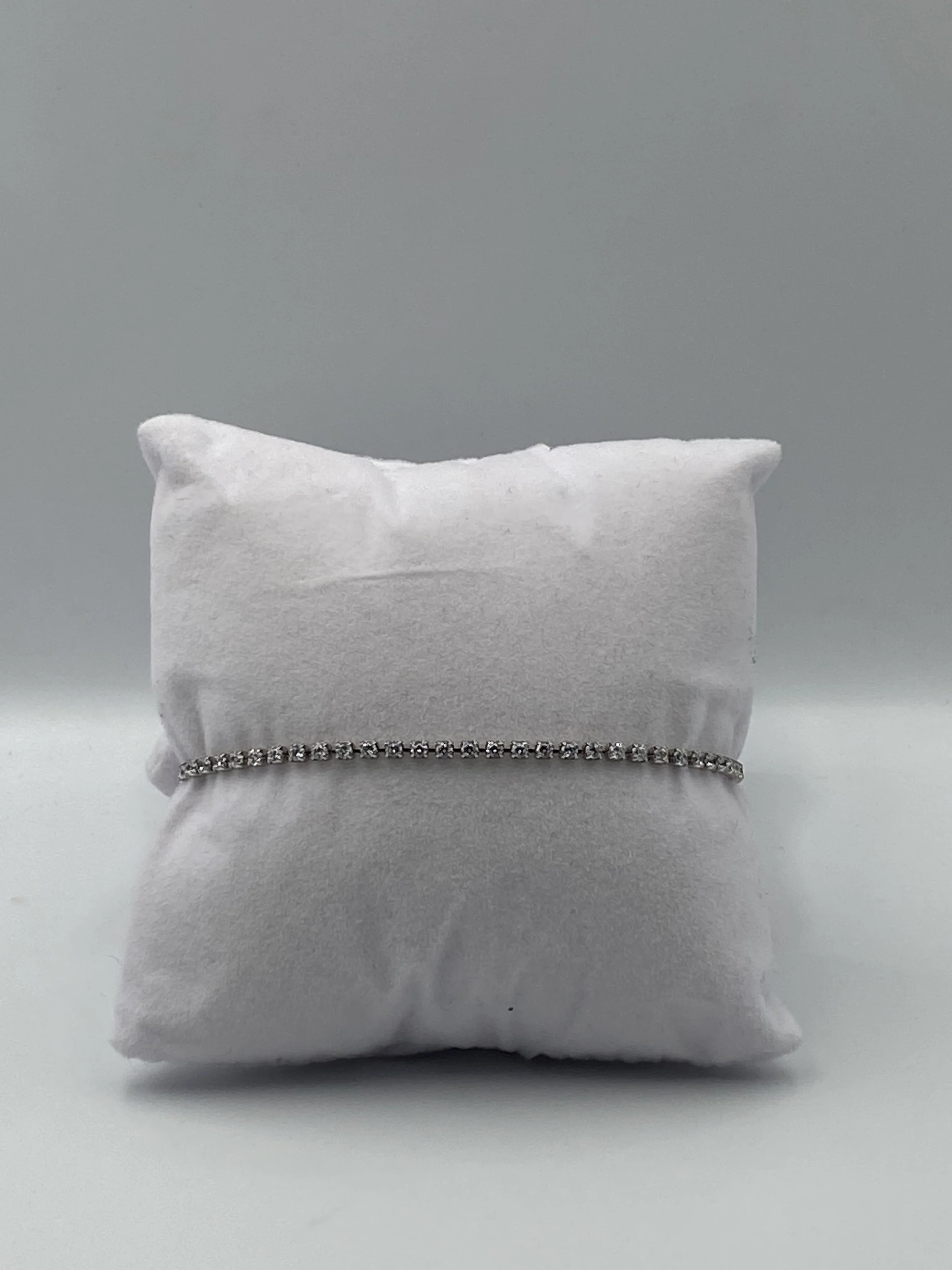 Bracelet Élégance Cristal – Argenté