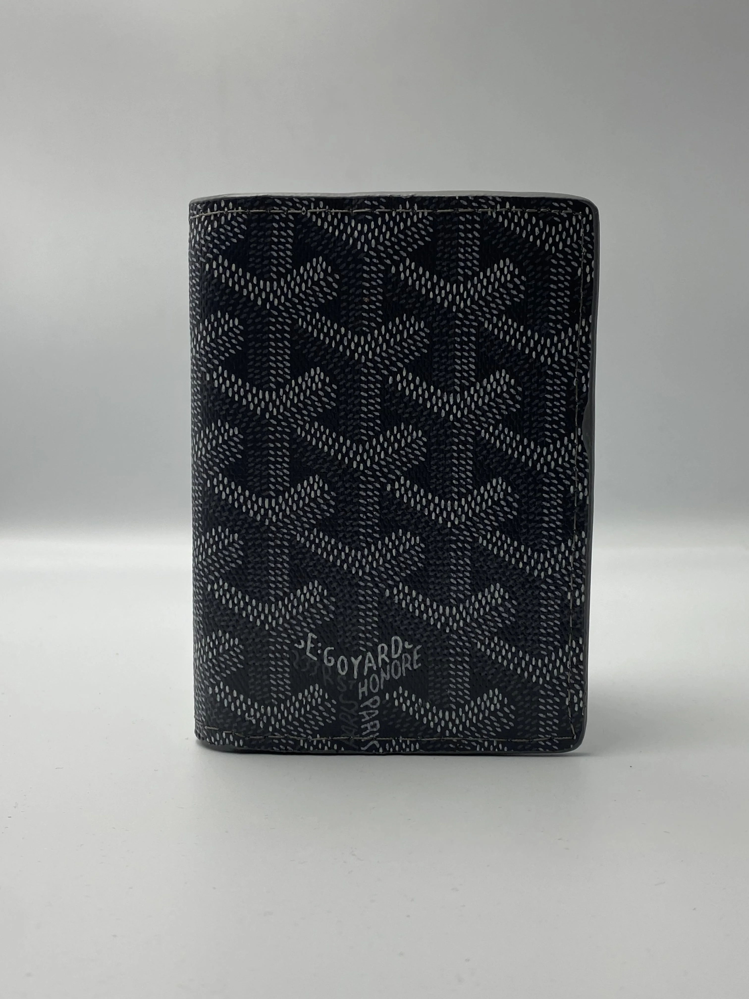 Porte-Cartes Vertical Élégance – Vert Signature
