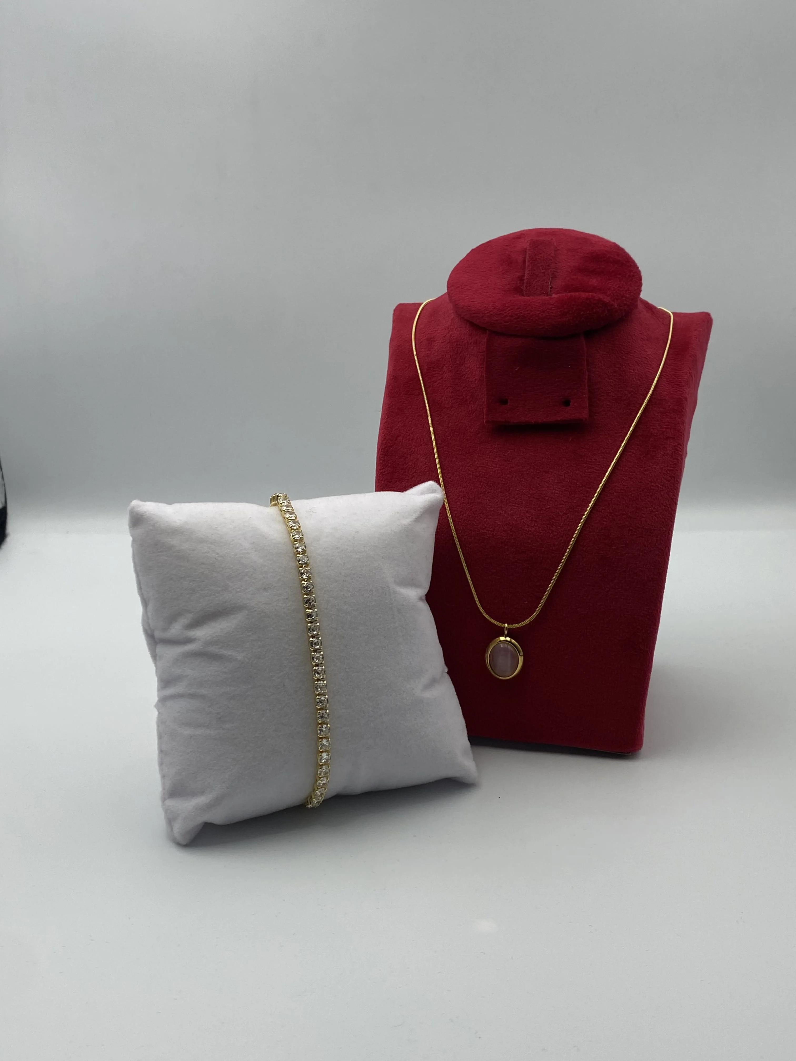 Set Bijoux Élégance Dorée – Collier & Bracelet