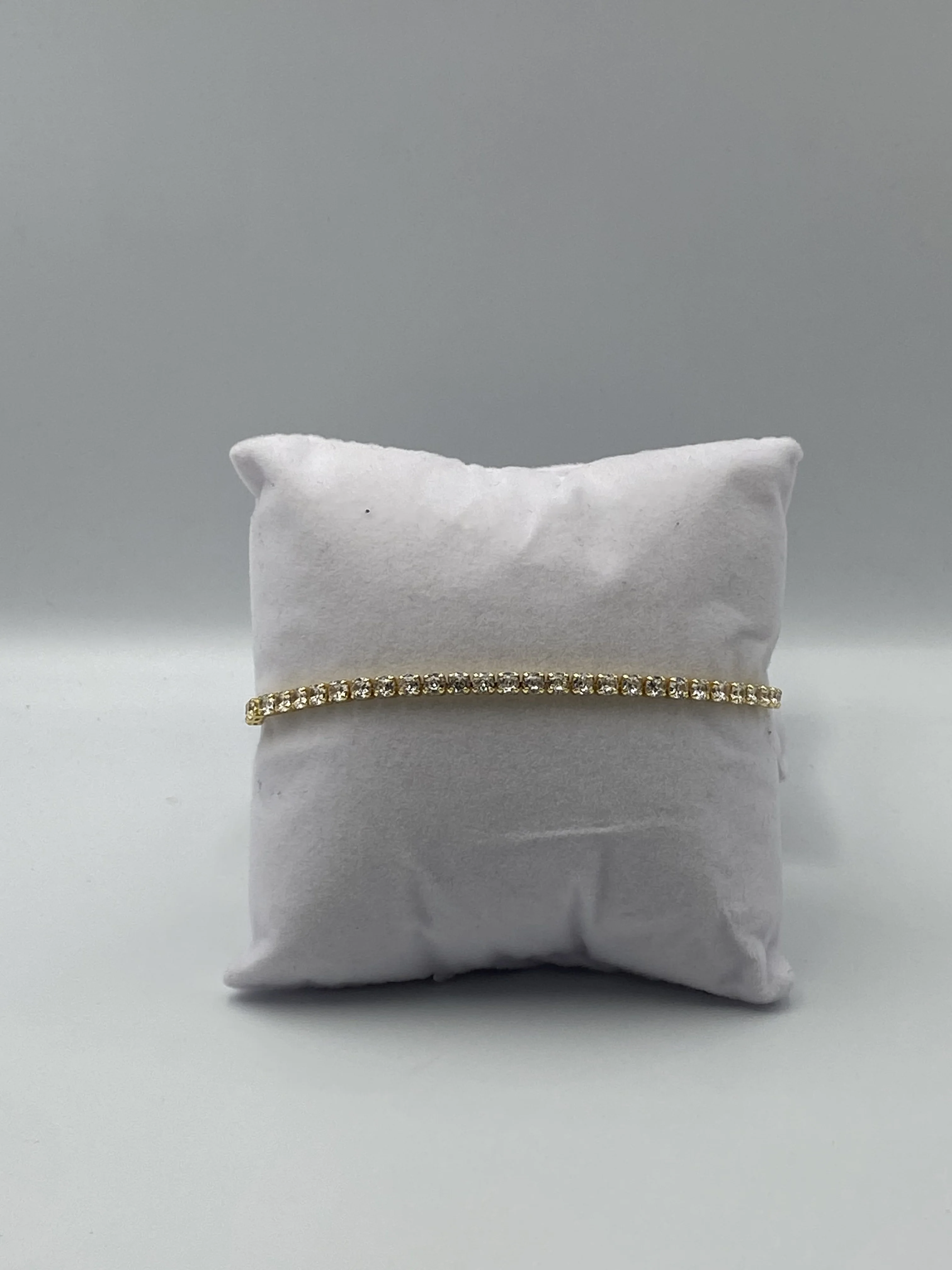 Bracelet Élégance Cristal – Doré