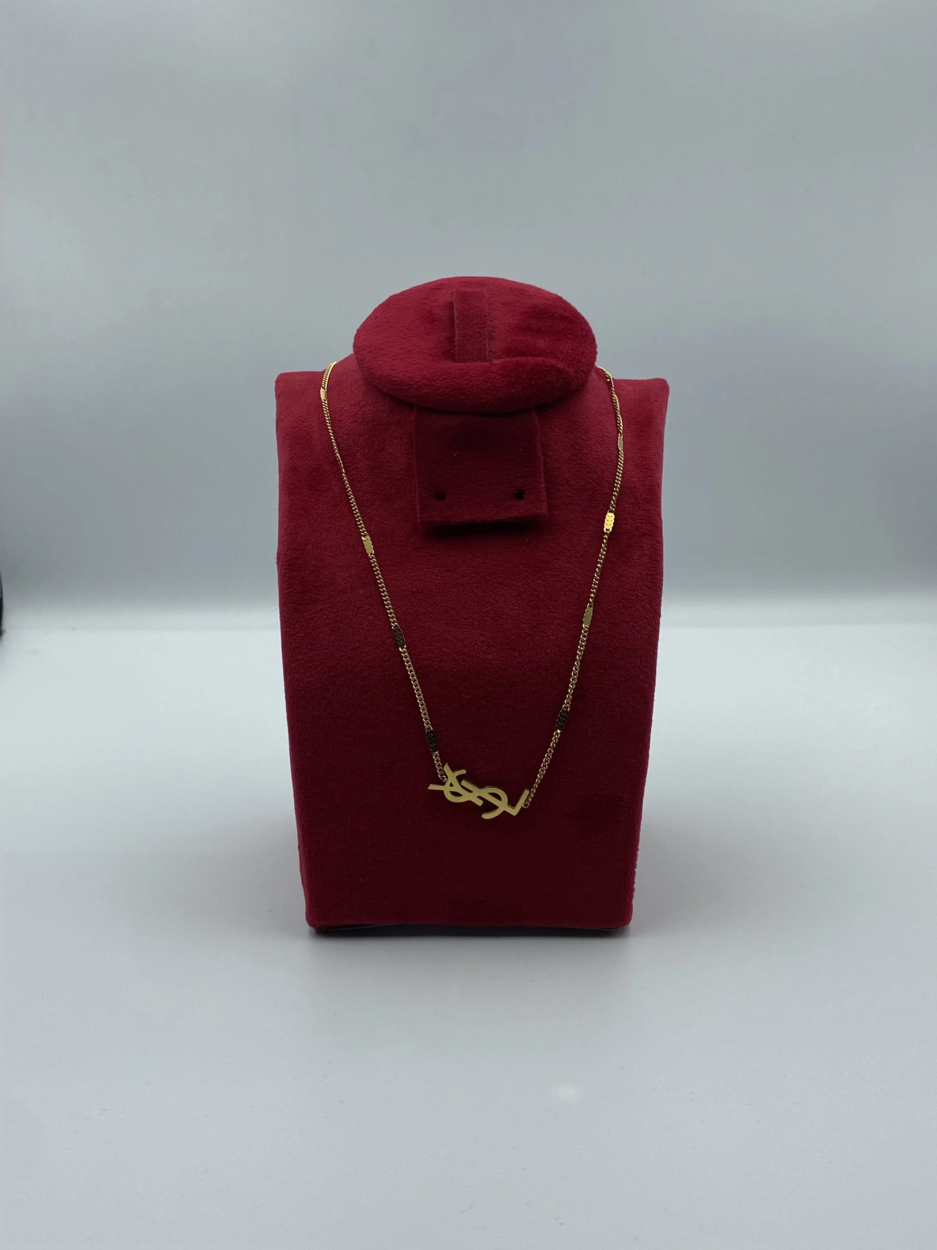 Collier Yves Saint Laurent – Logo YSL Élégance