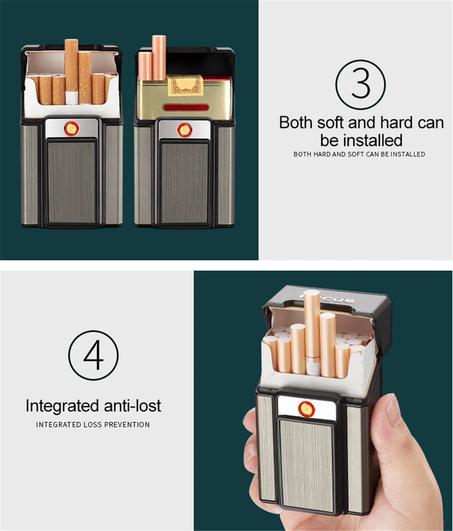 علبة السجائر قابلة للشحن الكهربائية