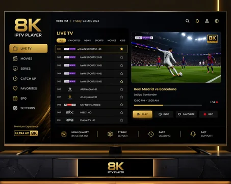 8K IPTV Player