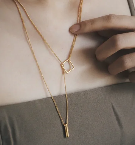 Double Womens Necklace