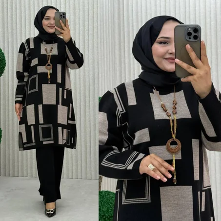 الأطقم التي تتميز بخاماتها وأناقتها الراقية وجاذبيتها الساحرة