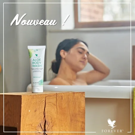 ابدأ يومك بنعومة وانتعاش مع Aloe Body Wash! تركيبة فريدة تحتوي على الألوة فيرا 🌿 التي تنظف بشرتك بعمق وتمنحك إحساساً بالانتعاش الدائم