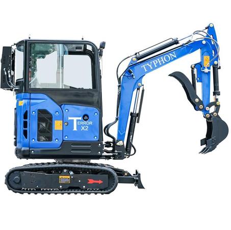 2025 TYPHON TERROR X2 Mini Excavator 2.7 Ton Kubota V1505 Diesel Engine | EPA Certified