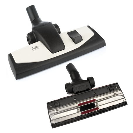 AP353T | Brosse double usage sol-moquette Ø 32 cm 27 avec molette de déplacement