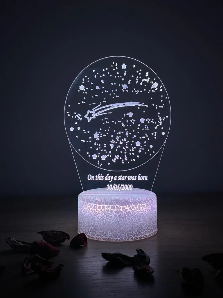 Veilleuse LED personnalisée