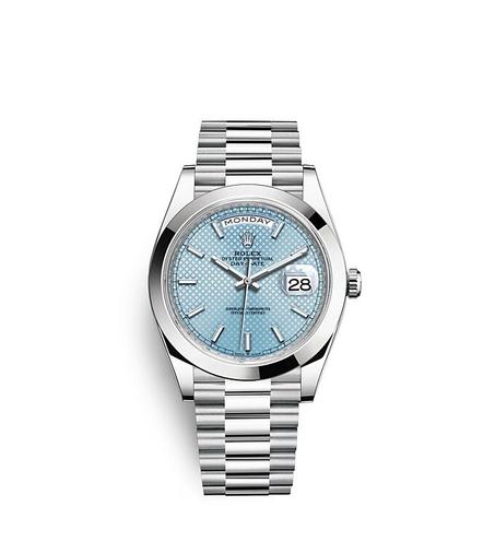 Rolex Day-Date - Bleu ciel-
