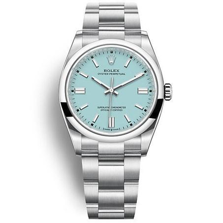 Rolex Oyster Perpetual -Bleu Ciel-