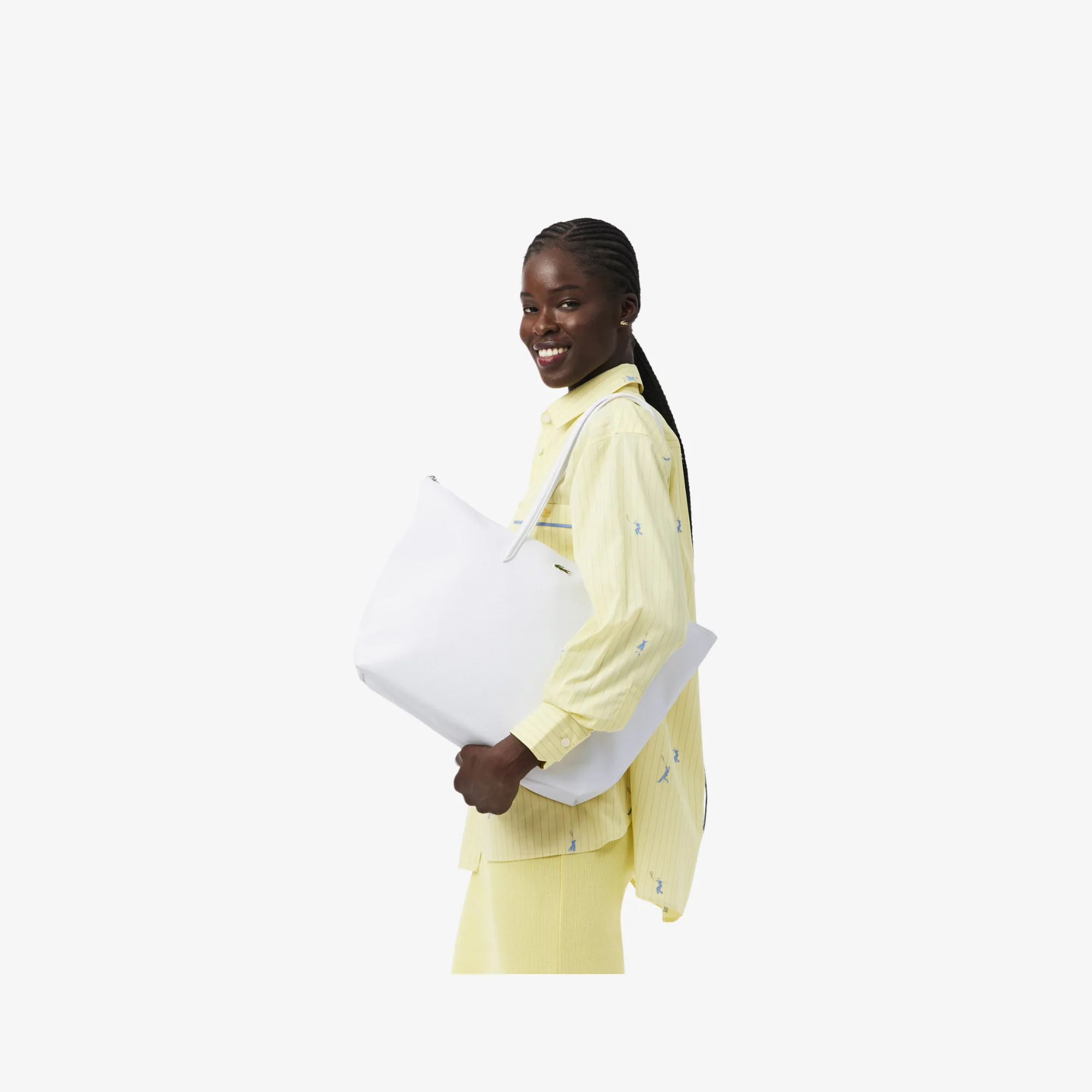 SAC LACOSTE BLANC ROYAL