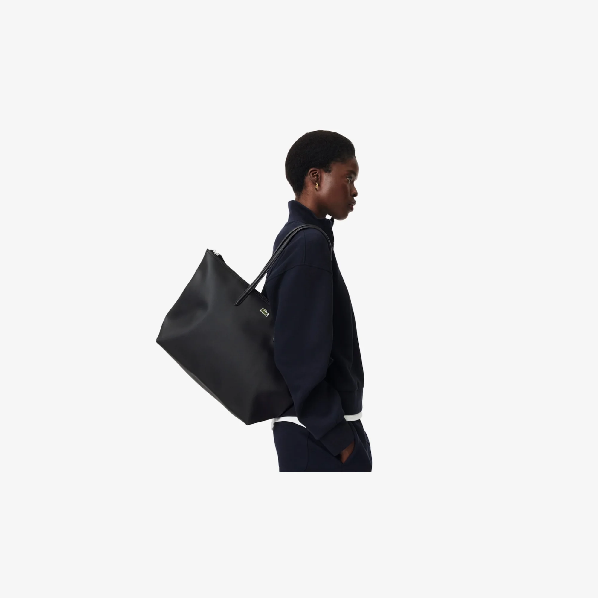 SAC LACOSTE NOIR ROYAL