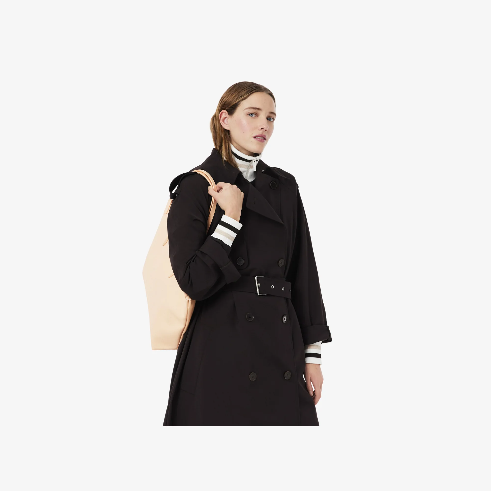 SAC LACOSTE CABAS BEIGE