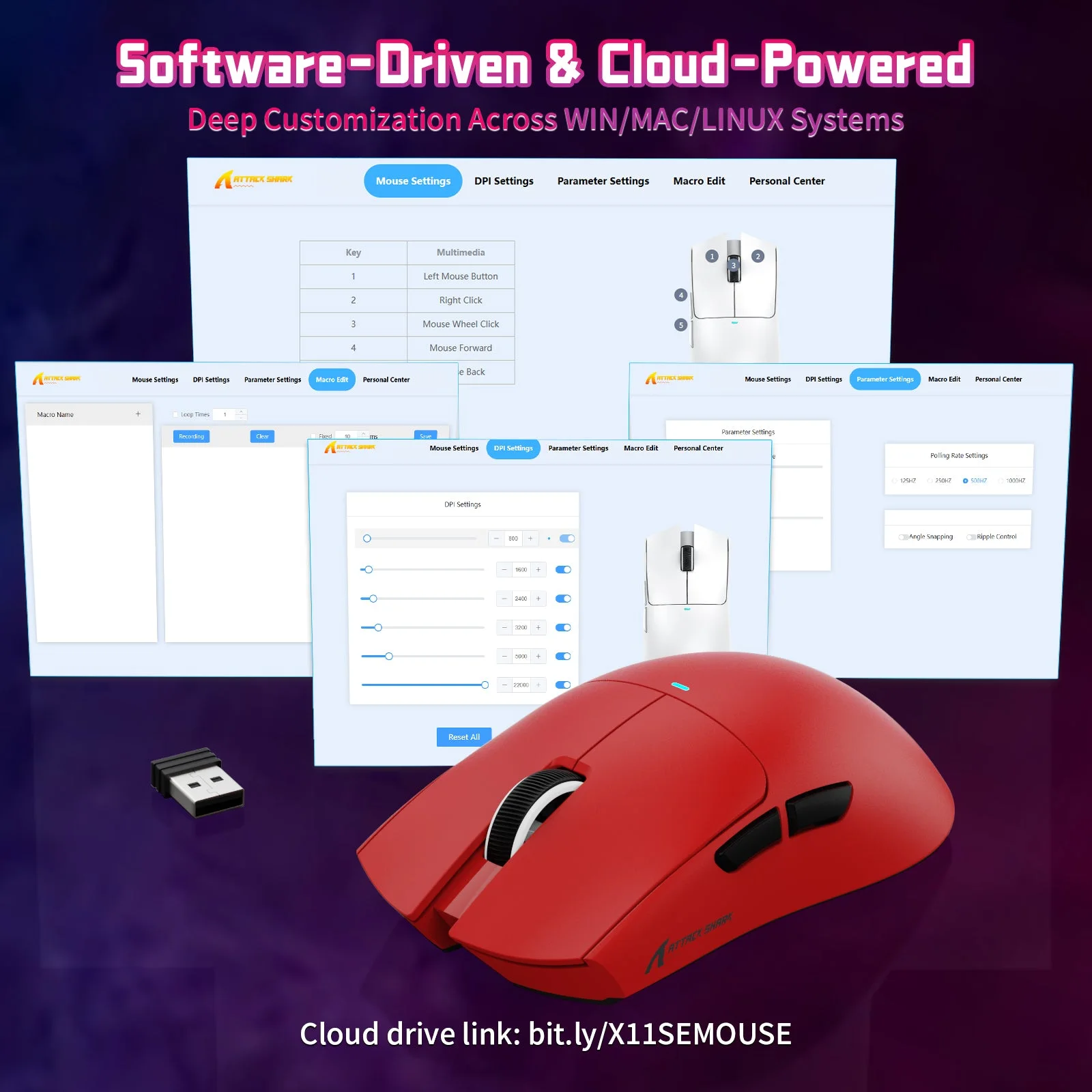 Attack Shark X11 SE Gaming Mouse