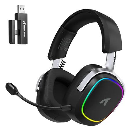 ATTACK SHARK G800 Wireless Gaming Headset - Black