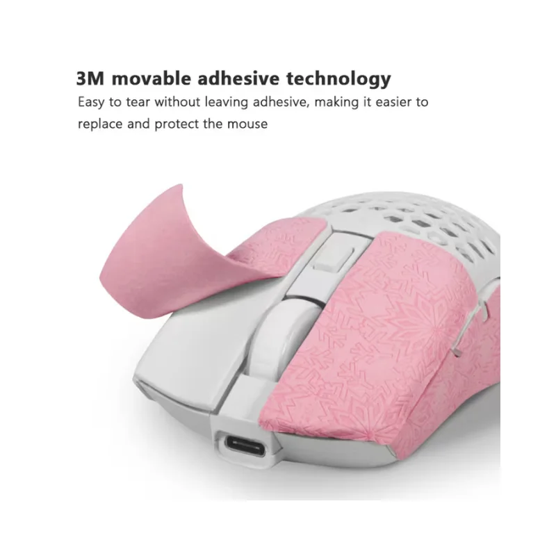 Mouse Grip Tape 15x11cm Anti-Slip Gaming Universal Style Mouse Sticker