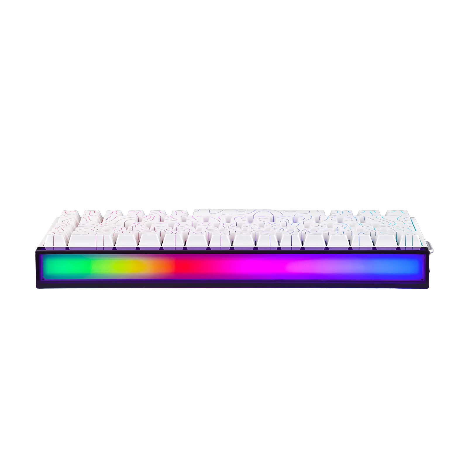 AULA Hero 68 HE Wired Magnetic Keyboard - White Contours - Black King Mag Switches